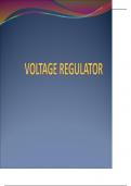 Voltage Regulator - Zener