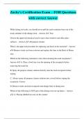 Zaxby's Certification Exam &ndash; FOH Questions with correct Answer