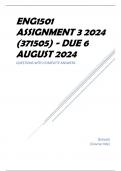ENG1501 Assignment 3 2024 (371505) - DUE 6 August 2024