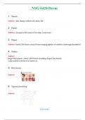 NSG 6420 Derm &lpar;Latest 2024 &sol; 2025&rpar; Questions & Answers with rationales