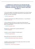 EMT CARDIOLOGY FISDAP EXAM TESTBANK&sol;700&plus; CURENTLY TESTING QUESTIONS WITH CORRECT VERIFIED ANSWERS &sol; RECENT UPDATE 2024-2025&sol; GRADED A&plus;