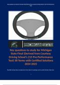 Michigan State Brake Certification Bundle. 