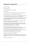 Wonderlic practice test questions and answers graded A&plus; by experts 2024&sol;2025