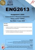 ENG2613 Assignment 2 (COMPLETE ANSWERS) 2024 (305502) - DUE 3 June 2024
