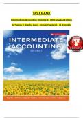 TEST BANK and SOLUTION MANUAL for Intermediate Accounting (Volume 1), 8th Canadian Edition By Thomas H. Beechy, Joan E. Conrod, Verified Chapters 1 - 11, Complete Newest Version