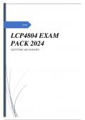 LCP4804 EXAM PACK 2024