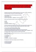 NR 661-CARDIOVASCULAR EXAM 2023- 2024 100&plus; QUESTIONS AND VERIFIED ANSWERS 