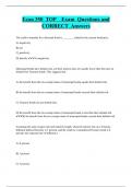 Econ 350 TOP Exam Questions and  CORRECT Answers