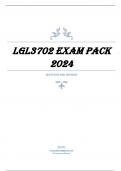 LGL3702 EXAM PACK 2024