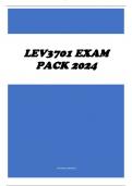 LEV3701 EXAM PACK 2024