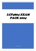 LCP4804 EXAM PACK 2024