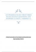 MSN 571 PHARMACOLOGY MIDTERM &sol; ATI PHARMACOLOGY PROCTORED &sol;ATI PHARMACOLOGY &sol;Latest ATI Pharmacology Proctored &sol;ATI PHARMACOLOGY MIDTERM &sol;ATI PHARMACOLOGY PROCTORED &sol;ATI PHARMACOLOGY PROCTORED EXAM 2023&sol;ATI PHARMACOLOGY PROCTORED EXAM&sol;ATI PHARMACOLOGY PRO