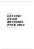 LEV3701 EXAM REVISION PACK 2024