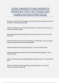 GNA PRODUCTS AND BENEFITS OVERVIEW TEST-OUT EXAM 2024 COMPLETE SOLUTION GUIDE