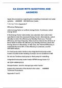 EA EXAM WITH QUESTIONS AND ANSWERS 