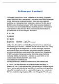 Ea Exam part 1 section 2