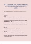 ACI - Aggregate Base Testing Technician cert test questions and answers new exam&period;