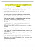 FINAL EXAM REVIEW NURS 6531 DECK 1&sol;66 QUESTIONS AND ANSWERS