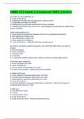 OMIS 472 exam 2 Answered 100&percnt; Correct