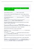 TRACK AND FIELD TEST QUESTIONS AND ANSWERS 2024