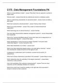 C175 - Data Management Foundations PA