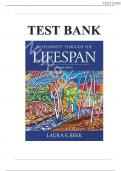 Test Bank For Development Through the Lifespan 7th Edition by Laura Berk ISBN 978-0134419695&vert;&vert;Latest 2024