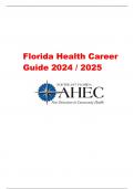Florida Health Career Guide 2024 / 2025 Introduction