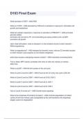 D103 Final Exam &lpar;1&rpar;