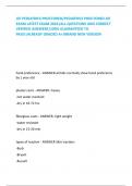 ATI PEDIATRICS PROCTORED&sol;PEDIATRICS PROCTORED ATI EXAM LATEST EXAM 2024&vert;ALL QUESTIONS AND CORRECT VERIFIED ANSWERS&vert;100&percnt; GUARANTEED TO PASS&excl;&vert;ALREADY GRADED A&plus;&sol;BRAND NEW VERSION 