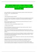 CLG 0010 DOD GOV. COM. PUR. CARD OVERVIEW EXAM Questions and Verified Solutions 2024