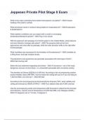 Jeppesen Private Pilot Stage II Exam