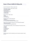 Exam 2 Pharm NURS 615 Maryville&period;