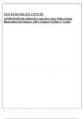 TEST BANK FOR 21ST CENTURY ASTRONOMY 6th Edition By Laura Kay&comma; Stacy Palen&comma; George Blumenthal &lpar;All Chapters&comma; 100&percnt; Original Verified A&plus; Grade&rpar; 2024