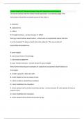 Mental Health ATI Review Answer Key with Questions and Answers 