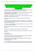 Local Anesthesia Prometric Exam Questions And Correct Answers |100% Rated Best |Graded A+|