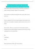 CANS Final ExamStudy Guide with Questions and Correct Detailed Answers