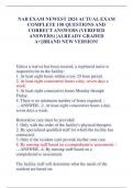 NAB EXAM NEWEST 2024 ACTUAL EXAM  COMPLETE 150 QUESTIONS AND  CORRECT ANSWERS &lpar;VERIFIED  ANSWERS&rpar; &vert;ALREADY GRADED  A&plus;&vert;&vert;BRAND NEW VERSION&excl;