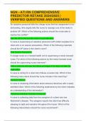 NGN - ATI RN COMPREHENSIVE PREDICTOR RETAKE 2024/2025 | VERIFIED QUESTIONS AND ANSWERS