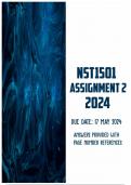 NST1501 Assignment 2 2024 | Due 17 May 2024