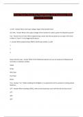 Vivint Smart Home Pro Final Exam And Questions With Correct Answers 