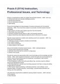 Praxis II &lpar;5114&rpar; Instruction&comma; Professional Issues&comma; and Technology