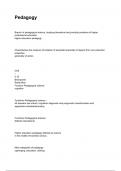 Pedagogy questions and answers graded A&plus; 2024&sol;2025