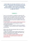 NAB CORE EXAM 2024 NEWEST ACTUAL  EXAM 2 VERSIONS WITH 400 QUESTIONS  AND CORRECT DETAILED ANSWERS  WITH RATIONALES&vert;ALREADY GRADED  A&plus;&vert;BRAND NEW&excl;&excl;