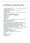 Bio 198 Module 7
