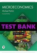 TEST BANK FOR MICROECONOMICS 14TH EDITION MICHAEL PARKIN