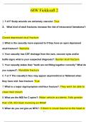 Fieldcraft 2 &lpar;68W&rpar; Questions and Answers &lpar;2024 &sol; 2025&rpar; &lpar;Verified Answers&rpar;