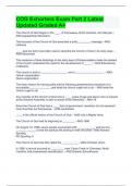 COG Exhorters Exam Part 2 Latest Updated Graded A&plus;