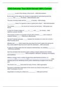 COG Exhorter Test 2024 Solved 100&percnt; Correct
