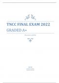 TNCC FINAL EXAM 2022 GRADED A+