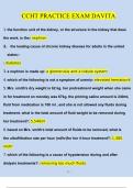 CCHT 101-150 Questions and answers&lpar;fully comprehensive&rpar;100&percnt; accurate&lpar;DOWNLOAD TO PASS&rpar; updated 2024&sol;2025